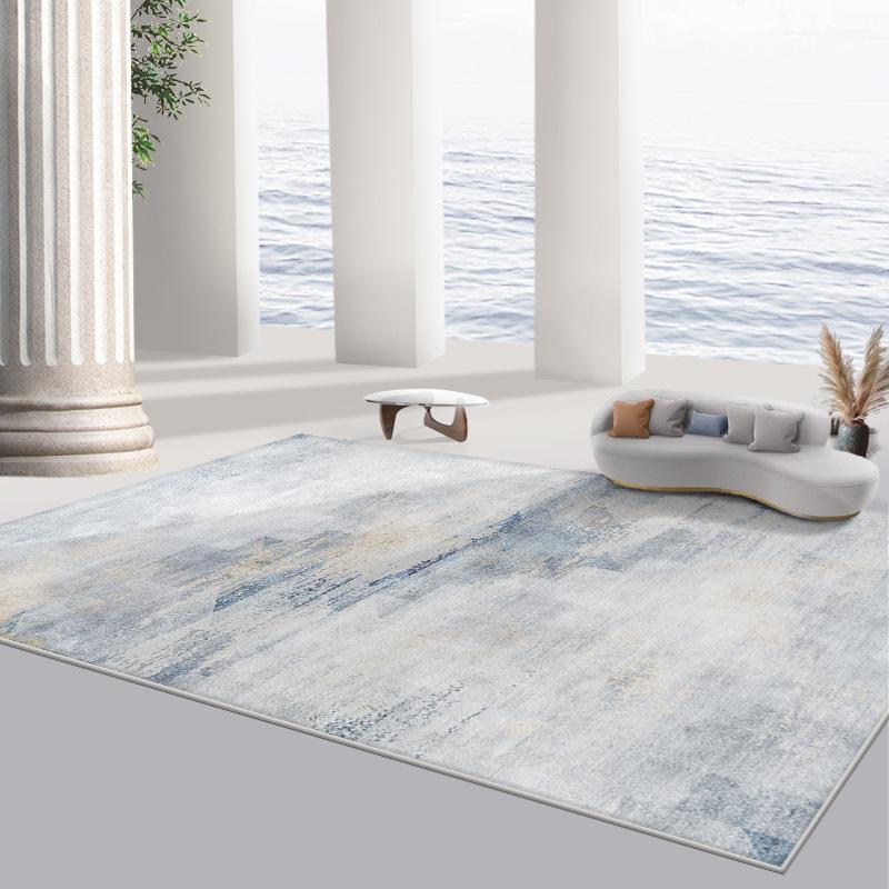 Japanese Modern Living Room Rugs Decoration Home Thickened Stretch Flannel Floor Mats Children's Bedroom Rug Large Area Carpets