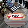 PSV Eindhoven Pattern Round rug,Carpet Rug for Living Room Bedroom Playroom ,Non-slip Floor Mat,Holiday Gifts and Birthday Gifts.