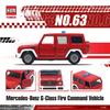 Tomica Asia Limited Edition Tomica 63 Mercedes-Benz G-Class Fire Command Vehicle [Used]