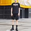 Li Ning Badfive Sports Basketball Series Casual Short Sleeve T-Shirt Men Tops Black AHSR133-7
