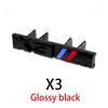 MWPF4 3D ABS Front Grille Badge Vehicle Exterior Tuning Accessories For BMW M Emblem X1 X2 X3 X4 X5 X6 X7 E38 E39 E30