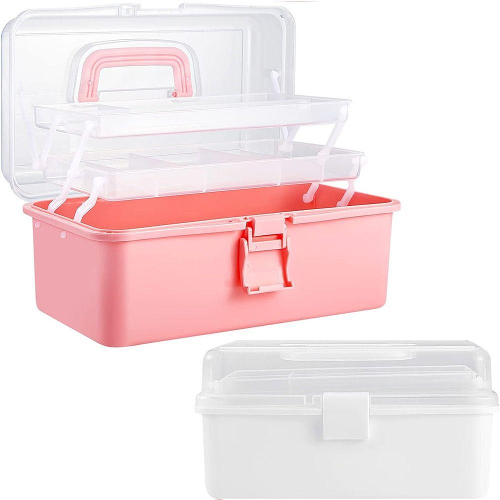 Cosmetic Case Storage Box Nail Art Box Storage Drawer Portable Storage Case  Student Stationery