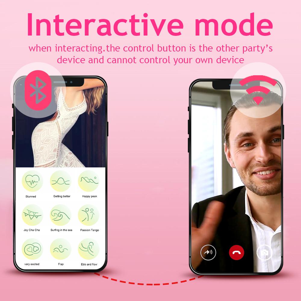 Wireless Bluetooth APP Control Vibratiors Wear Vibrating Stimulator Egg G Spot Dildo Vagina Massager For Women Adults Panties