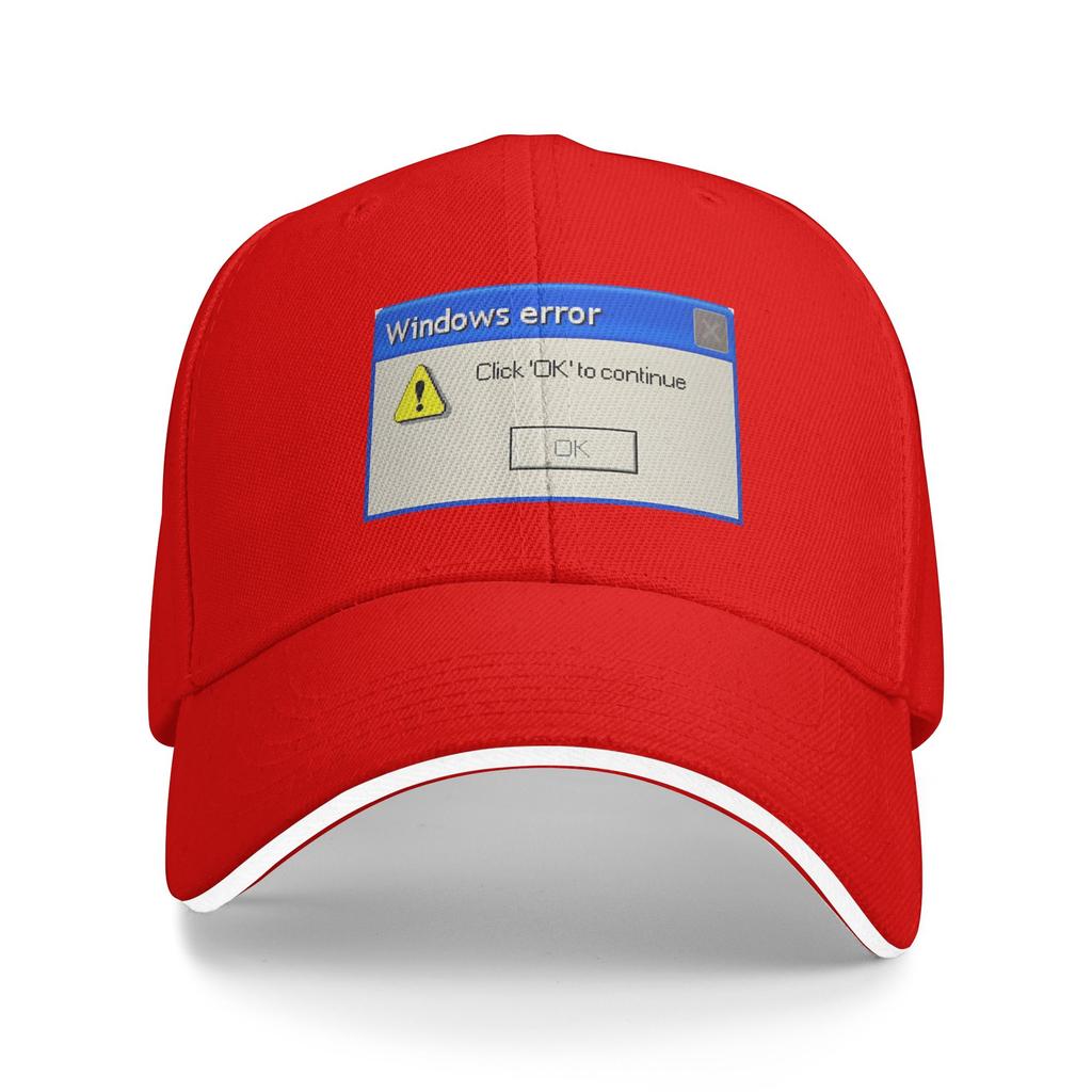 Windows XP Baseballkappe Unisex-Teenager Print Trucker-Mütze Sommer Vintage Outdoor Fitnessstudio Atmungsaktive Baseballkappen