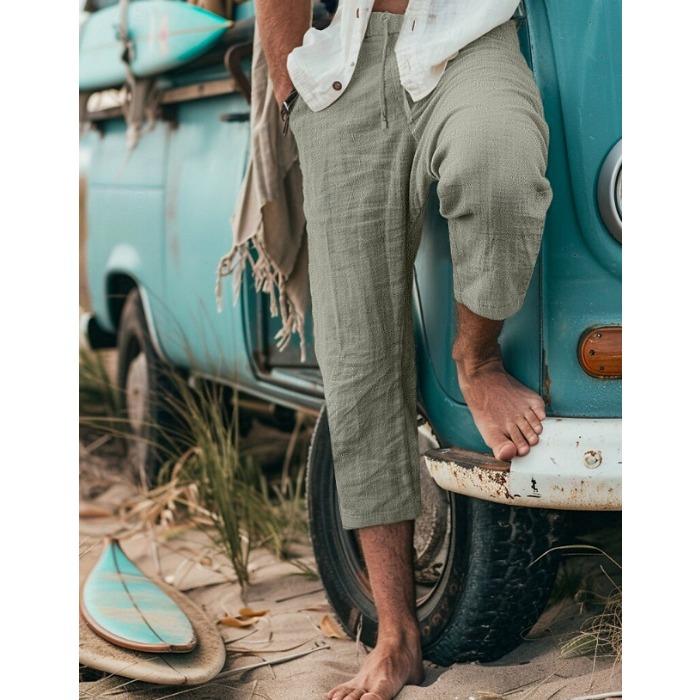 

Повседневные свободные мужские укороченные шорты летние шорты пляжные шорты прямые штаны однотонные удобные для улицы 3XL