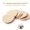 51/54/58mm Rundes Kaffeefilterpapier Moka Pot Universal Pulverschalenfilter Sekundärer Kaffeefilter 100 Stück Zellstoff Einweg