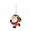Christmas Decorations Christmas Tree Ornaments Snowman Socks Wrought Iron Pendants