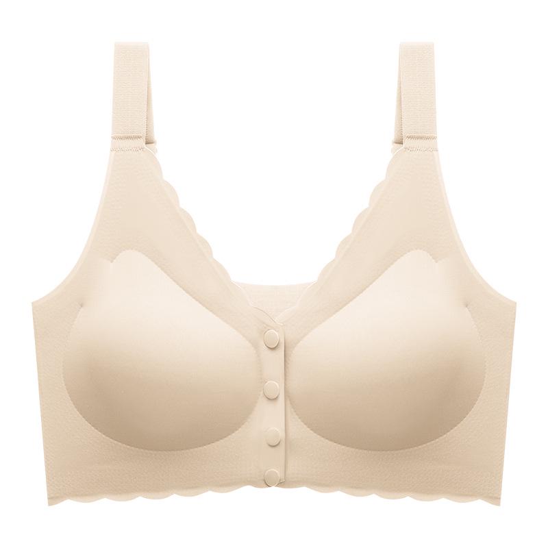 

**Бесшовный бюстгальтер для кормления**: Без косточек, Фиксированная чашка, Предотвращающий провисание, Большой размер, Красивый дизайн спинки** 3XL [145-170 lbs]