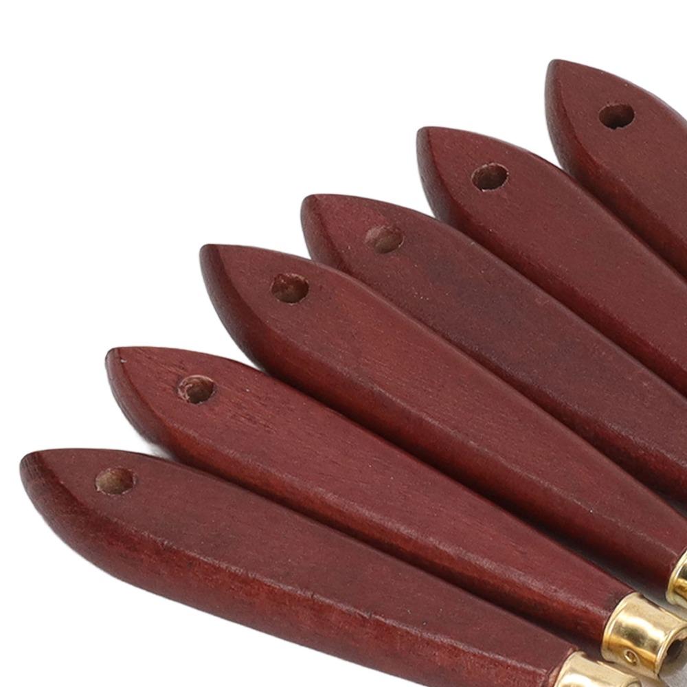 6PCS Smooth Polished Surface Oil Painting Spatula Set Color Mixing Knives  Art Studio Drawing