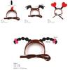 Festive Halloween Pet Accessories With Charming Headbands In Heart And Braid Styles