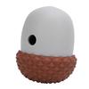 Dog Food Dispensing Ball Toy Acorn Shaped Interactive Slow Feeding Reduce Picky Eating Silicone Dog Feeder Dispensing