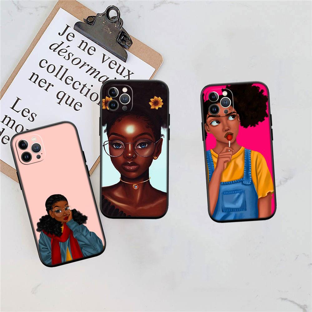 PP11 Black Girl Magic Phone Case for Samsung Galaxy A11 A12 A13 A15 A52S A53 A55 A56 A70 A71 A72 A73 F06 F16 F56 S10 Plus S10e