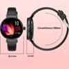 Bluetooth Call Smart Watch Screen Always Display 1.04 Inch  Screen Fashion Ladies Smartwatch Metal Body Small Screen Watch