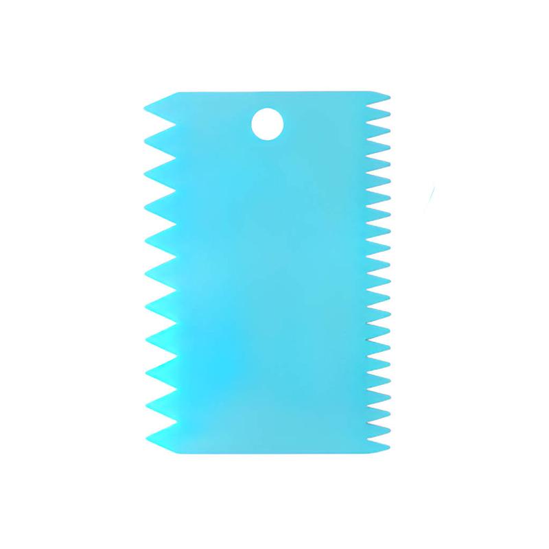 Decorating Tool Baking Dough Cutting Scraper Plastic Dough Scraper Thickened Cream Scraper