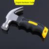 Mini Claw Hammer with Plastic-Coated Handle for Woodworking and Nail Pulling