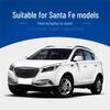 Compatible Wiper Blades for 2016 Huatai Santa Fe: Front and Rear Rubber Strips in 15", 16", and 17" Sizes