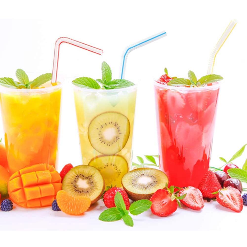 50-3000Pcs Multicolor rietjes Drinking Straws Milk Tea Bar Party Wedding Kitchen Home Accessories Beverage Black Straw Wholesale