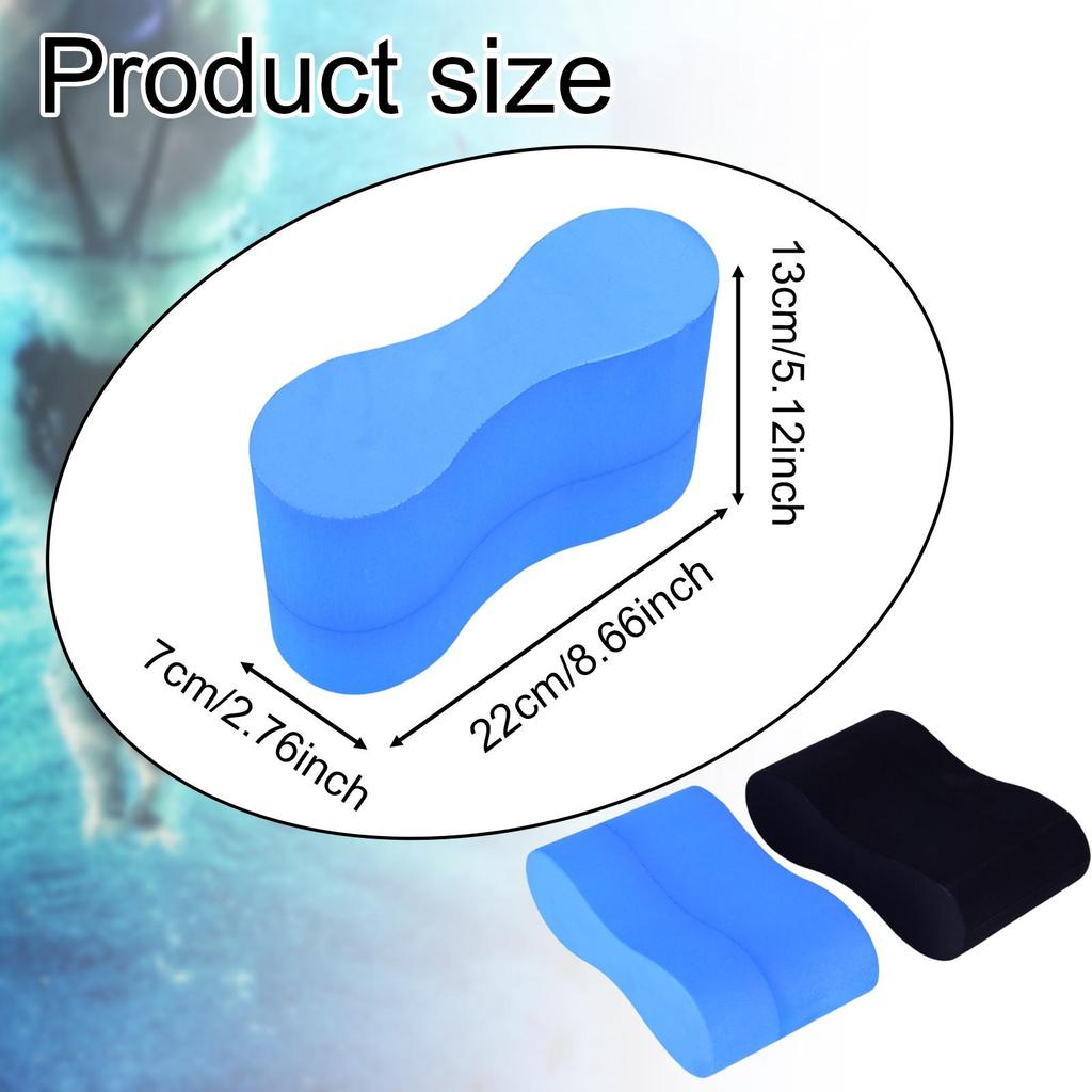 Pull Buoy Comfortable Pool Training Aid Kick Board for Children Adults Competitive Swimmer Beginner Men Women Aquatic Fitness