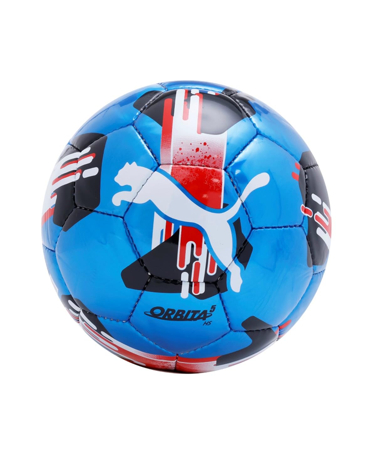 

PUMA Orbita 5 Soccer Unisex Ignite Size 084575 Ball, HS, Blue/Black, 5,