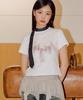 ZEROPLANET Mia Graphic T-Shirt [White]