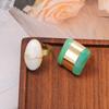 Green White Stone Geometric Resin Ring Set Exaggerated Opening Ring Luxury Vintage Ring Women