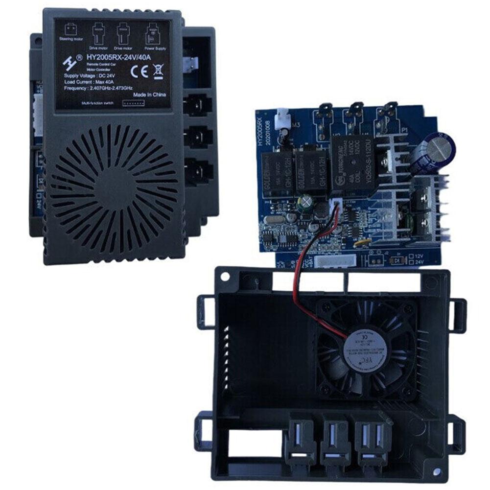 Receiver For Children\'s Electric Car 2.4G Transmitter HY2005RX-24V 40A Rectangular Receiver For Children's Electric Vehicles