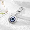 Turkish Blue Evil Eye Keychain Blessed Lucky Key Holder Keyring Amulet For Bag Accessory Gift Jewelry Keychain