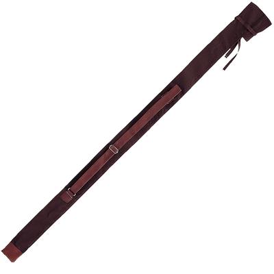Kusakura Kendo Bamboo Sword Bag Brown Canvas Shoulder Strap 1 Piece F111