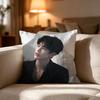 Cool Actor Zhang Linghe Cushion Cover Cushion Cover Soft Washable Pillow Case Multi-Scene For Couch Bed Travel Office Use
