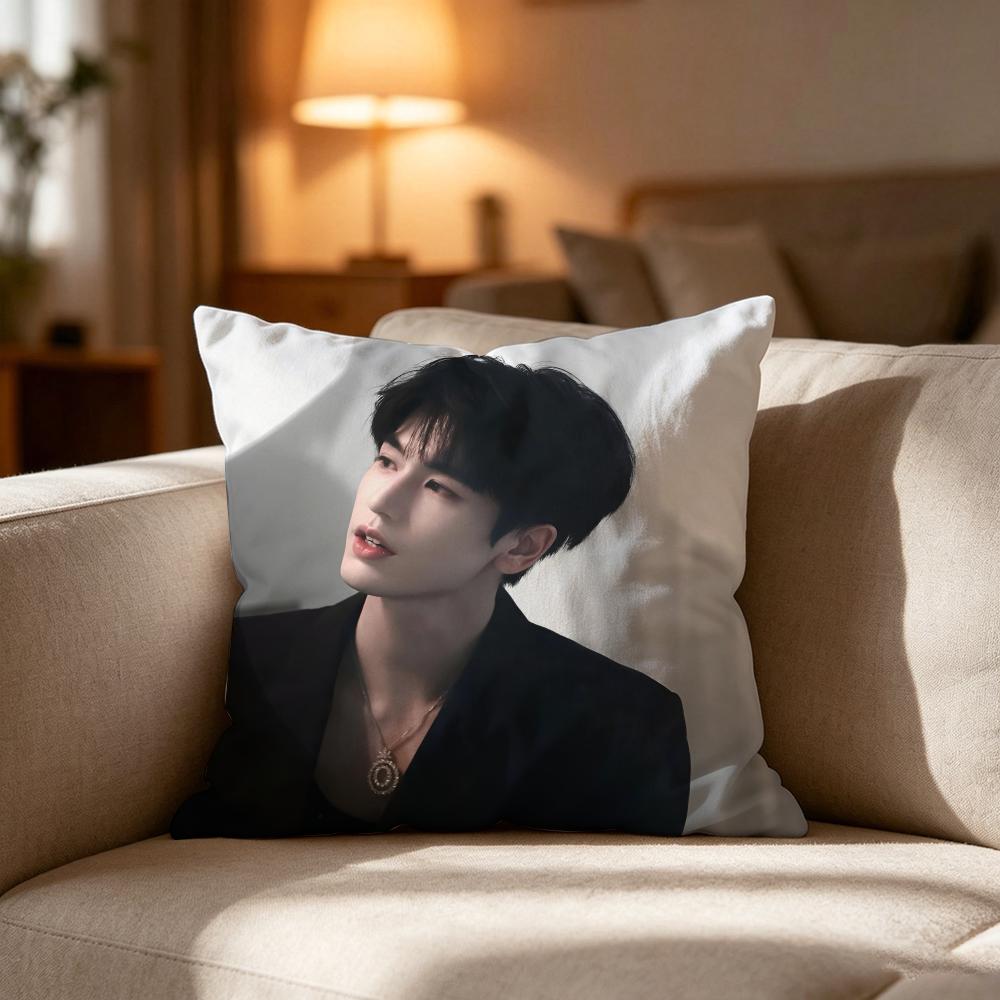 Cool Actor Zhang Linghe Cushion Cover Cushion Cover Soft Washable Pillow Case Multi-Scene For Couch Bed Travel Office Use