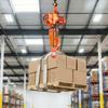 1000 Kg Electric Chain Hoist, 6 M Lifting Height, Three-Phase Overhead Crane with 100 M Wireless & 4.5 M Wired Remote Control, Double G80 Chain Hoist