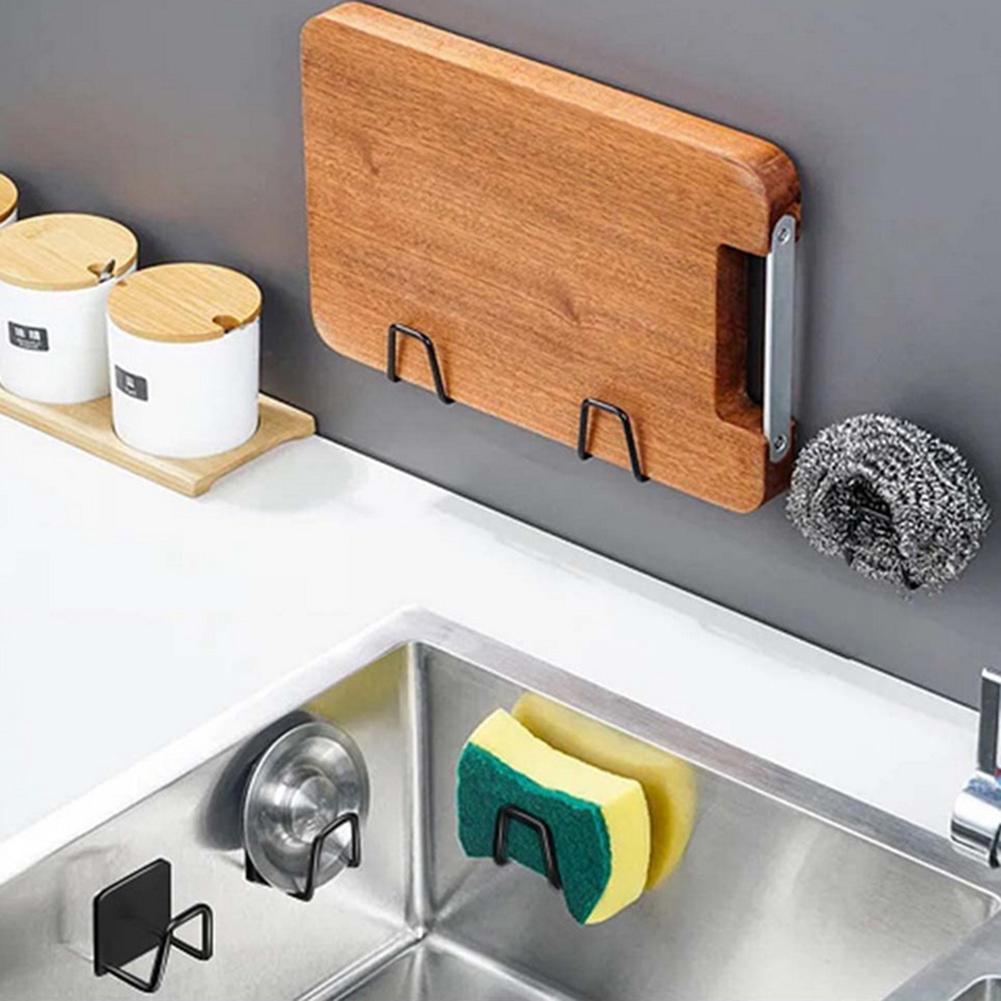 Sponges Holder Self 304 Stainless Steel Drain Rack Storage Organizer Kitchen Sink Accessories
