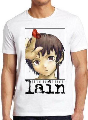 Serial Experiments Lain Anime Science Fiction Vintage Cool Gift Tee T Shirt M236