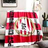 PSV Eindhoven Thema Personalisierte Outdoor Flanelldecken Weich Und Geeignet Für Alle Jahreszeiten Perfekt Für Sofas Betten Und Camping