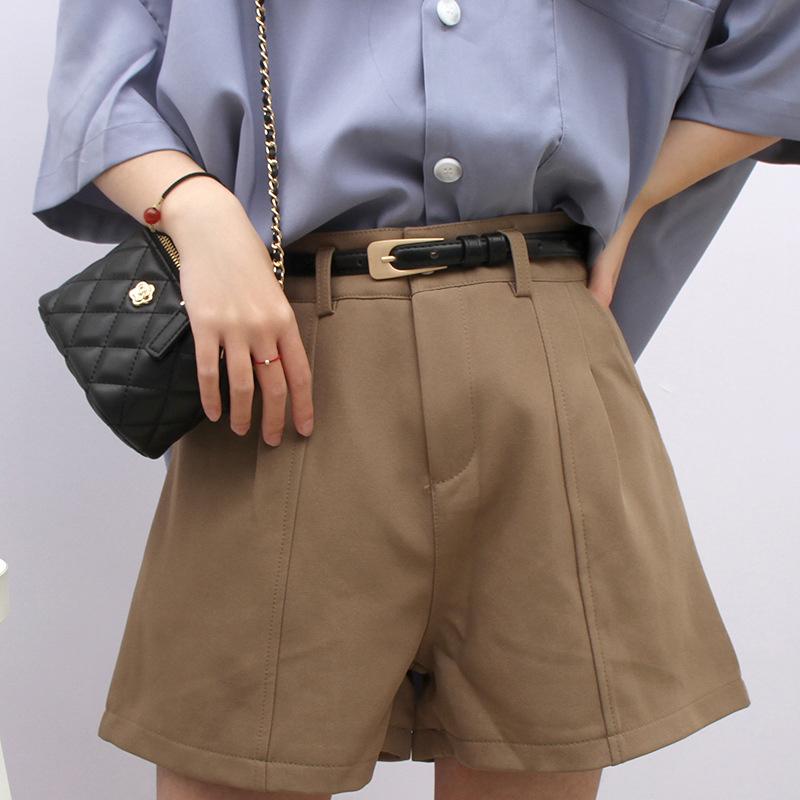 Women'S Waist Belt Vintage Minimalist Thin Belt Casual Versatile Needle Button Belt For Skirts Jeans Decoration Waist 100%Buckle