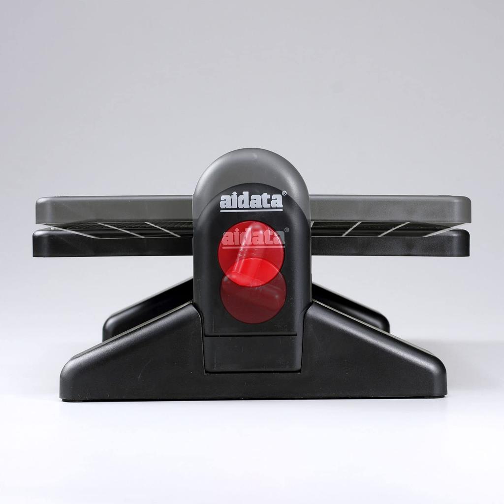 SANWA SUPPLY Ergonomic Footrest for Reduced Adjustable Angle and (Foot Rest) Fatigue, Height, Black, MR-FR3N