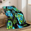 Gaming Themed Cozy Throw Blanket bedroom Blanket for Livingroom Couch lunch break Soft throw for Friend's festival Gift