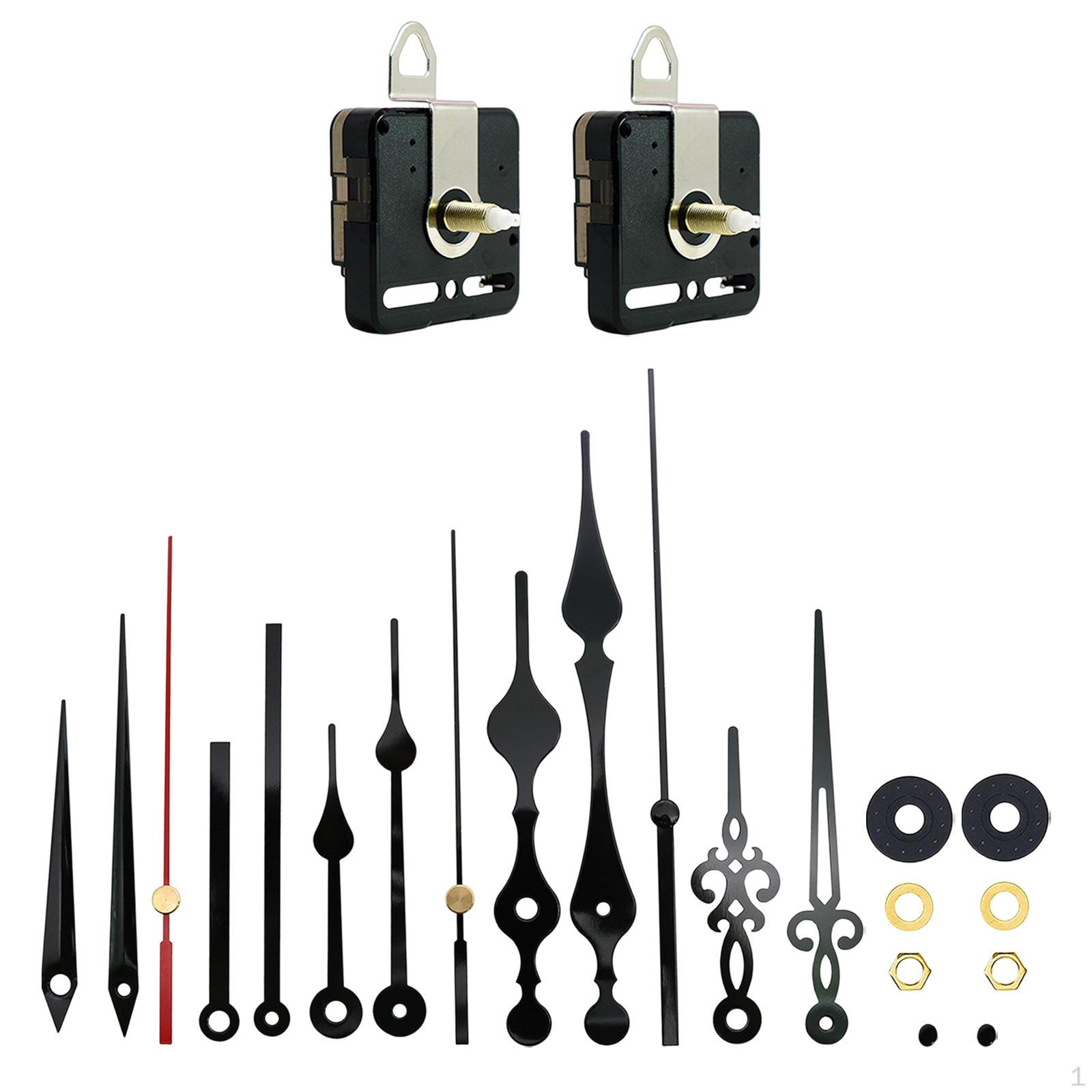 

Silent Clock Movement Mechanisms Replacement Kits with Pointer Accessories