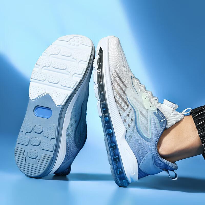 

Sneakers men s summer men s shoes rotating button running shoes junior high school students ultra-light shock-absorbing mesh breathable tide shoes 48