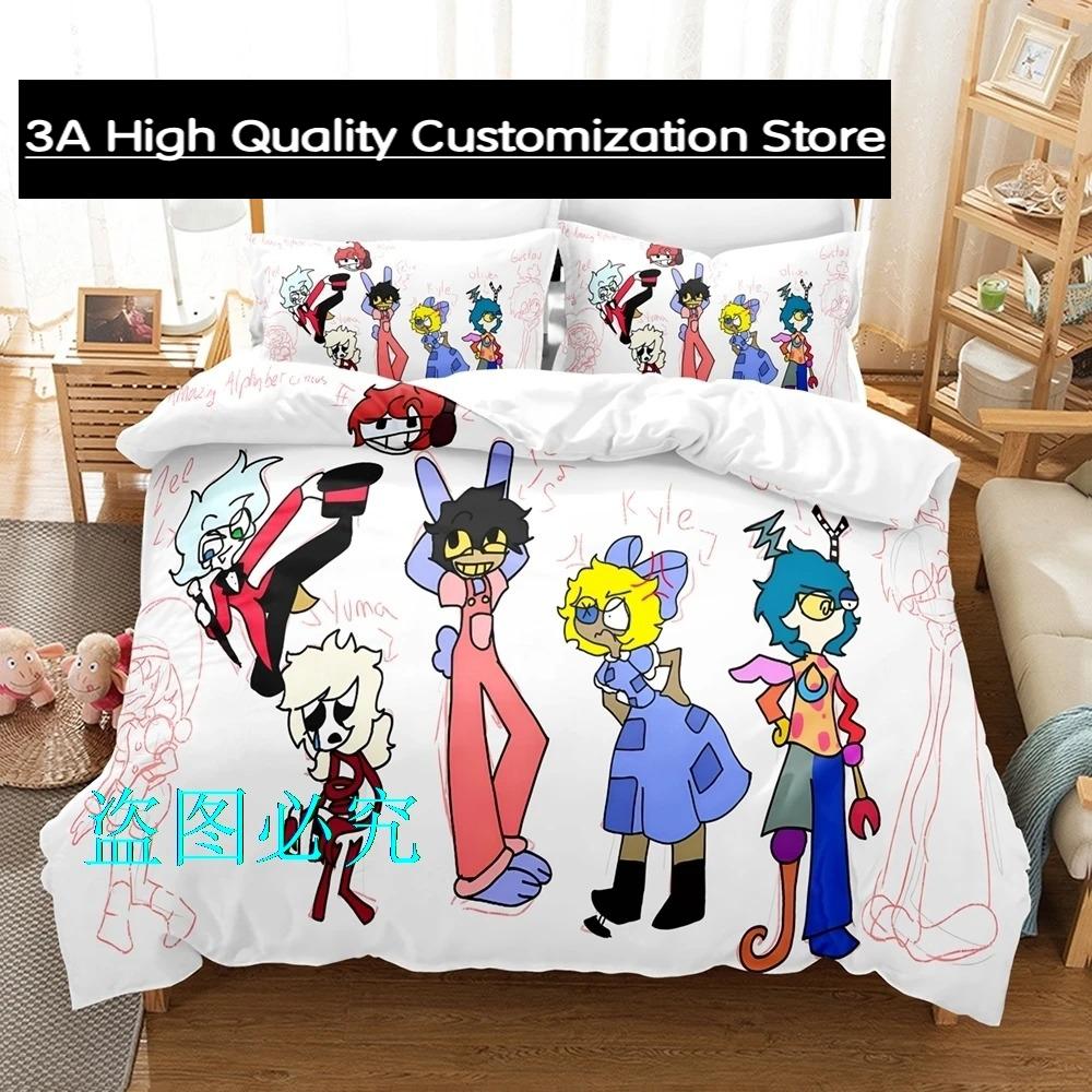Základnější papírové vzdělávání Sada povlečení Jednolůžko Twin Plné Velikost Queen King Postelová souprava Dětský chlapecký pokoj Povlaky na peřinu Anime 21