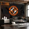 Dundee United FC Wall Tapestry Aesthetic Wall Hanging Printed Fabric Blanket Decorative Tapestries for Bedroom Living Room Home Decor