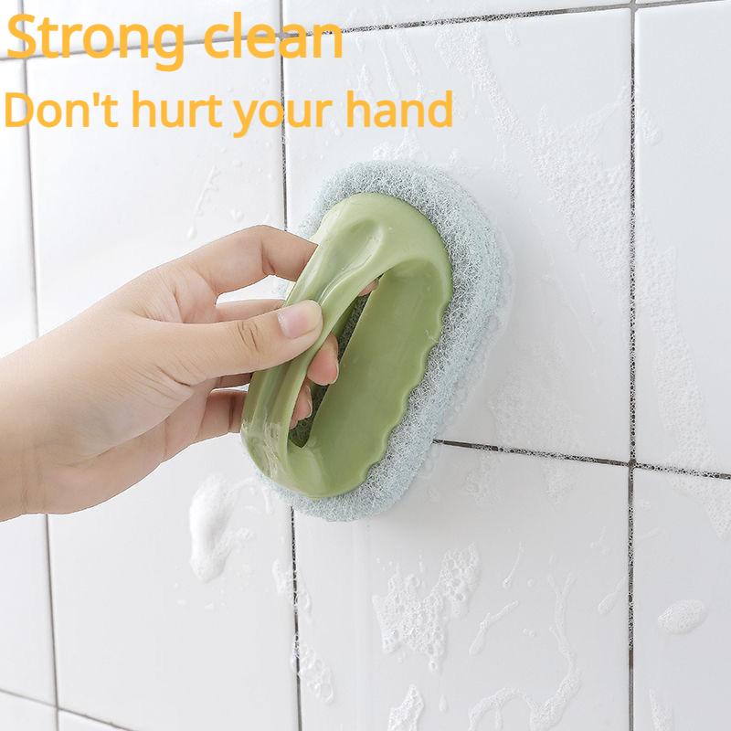 Kitchen Bathroom Tile Cleaning Brush Glass Sink Decontamination Kitchen Pot Stove Table Wall Stand Clean Cleaning Brush