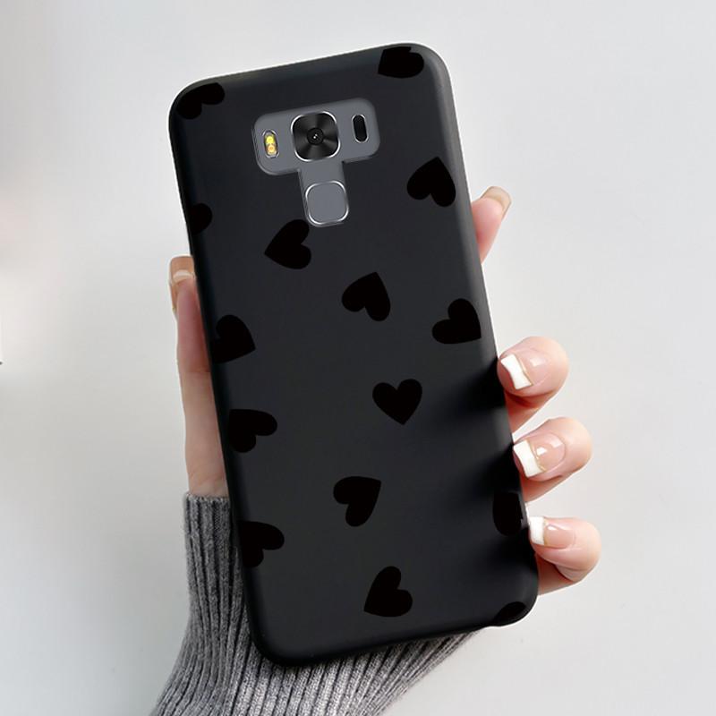 For ASUS Zenfone 3 Max ZC553KL X00DDB X00DDA X00DD Case Luxury Cute Love Rabbit Funny Black Soft TPU Silicone Matte Back Cover
