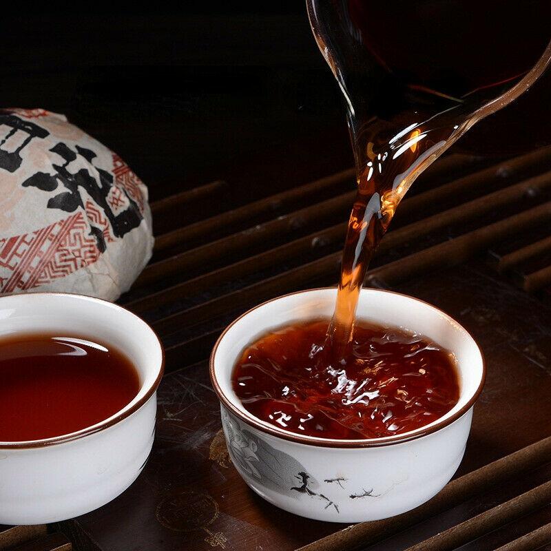 500g Bamboo Shell Pu-Erh Jujube Fragrant Tuocha Top-Grade Cooked Pu'er Black Tea