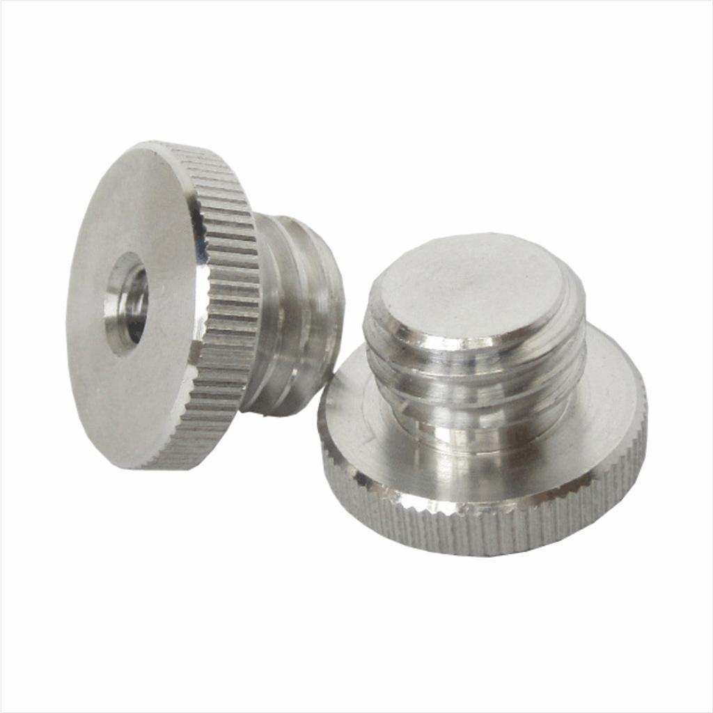 1/4'' To 5/8" Screw Adapter for 1/4'' Thread Lasers Level Rangefinder Tripod Stand 5/8" Adapter Sliver for Tripod Camera