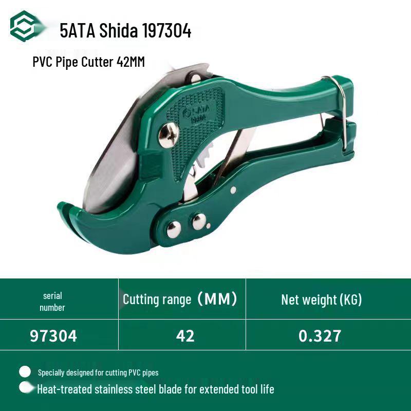 SATA 97351 Quick Pipe Cutter for PVC, PPR, and PE Pipes