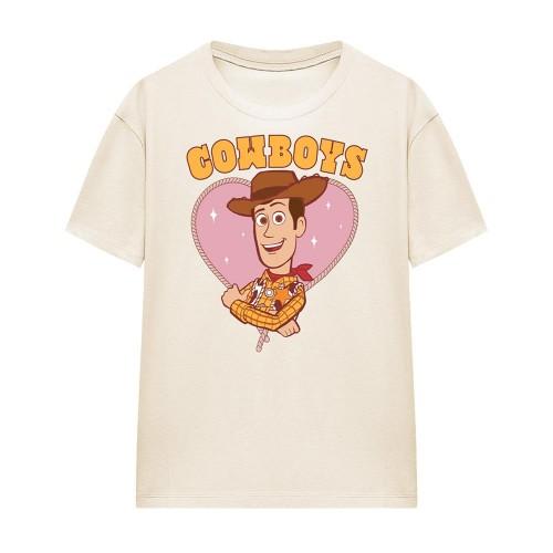 Toy Story Womens/Ladies Cowboys Heart T-Shirt