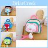 Adorable Cartoon Animal Plush Backpack For Boys And Girls Perfect For Kindergarten Kids