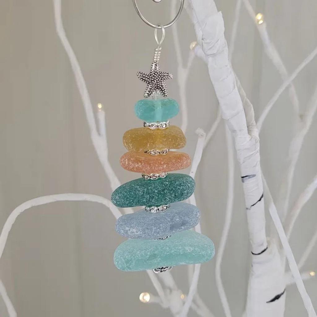 Christmas Crystal Tree Pendant Decoration Fun Garden Tree Decoration Christmas Unforgettable Gift