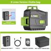 Lfine2/4D16 Lines 360°Self-leveling Laser Levels Optional tripod  And Vertical Professional Laser Level Tool
